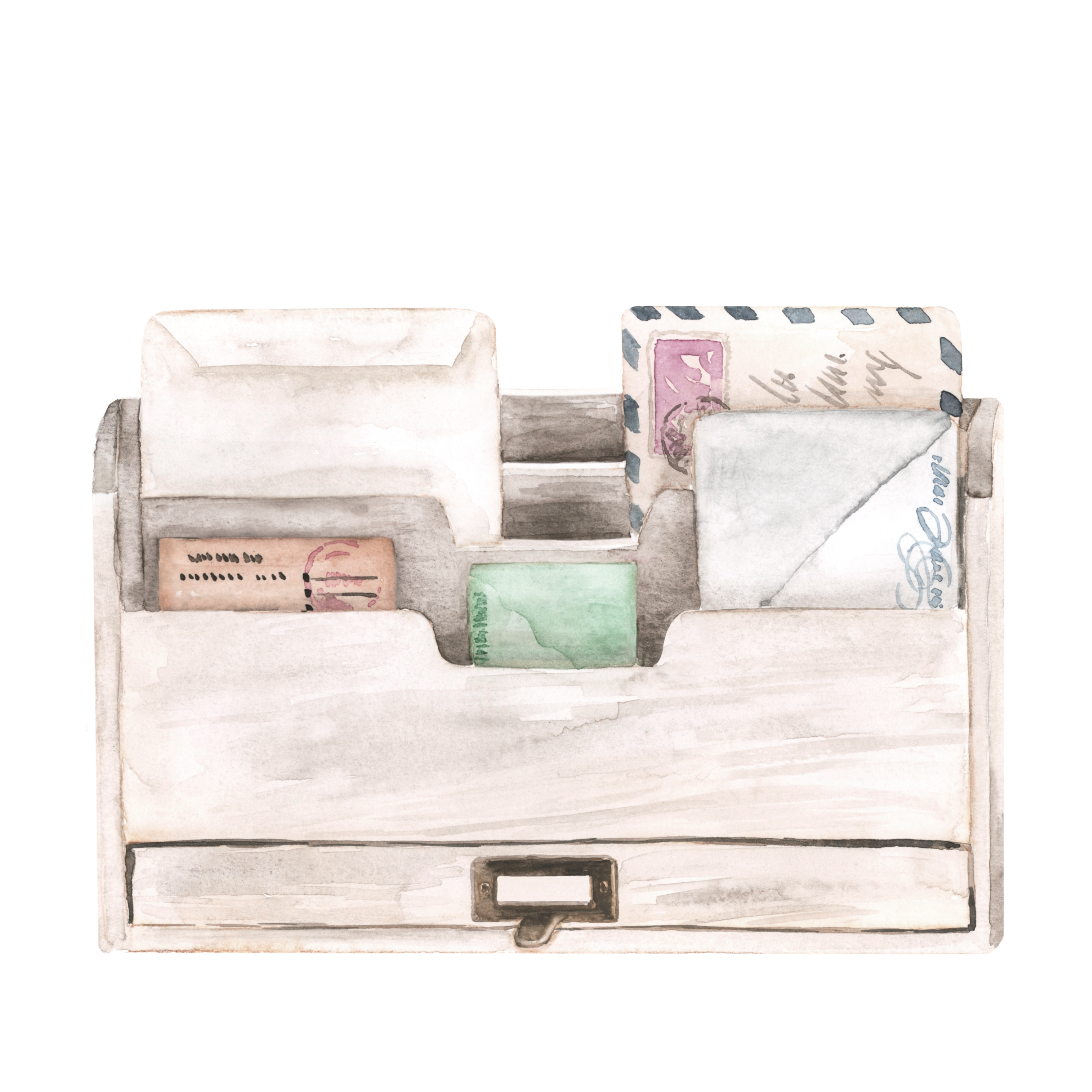 Letter organizer